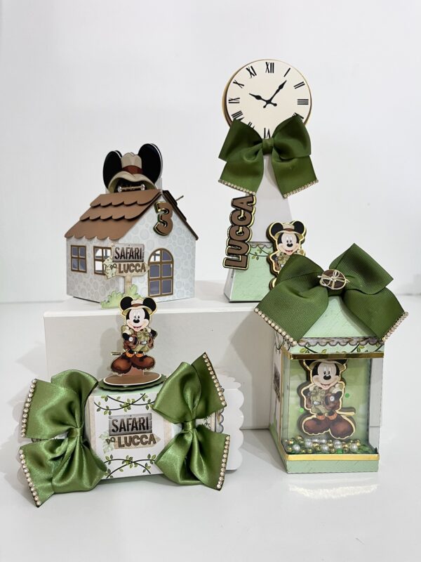 Kit Luxo Safari Mickey - 20 Peças