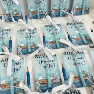 BLOQUINHO A7 - COM LÁPIS PERSONALIZADO