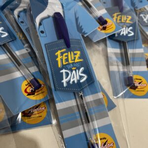 CANETA E CARD DIA DOS PAIS